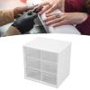 Manicure Tool Box, Nail Art Tool Storage Box, Nail Tool Organizert, Desktop Simple Nail Polish Supplies Drawer Organizer Case for Women view 4