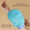 CIDOKAT Exfoliating Mitt For Body Scrub Exfoliator Glove Revive Glow Keesa Exfoliating Glove Exfoliate Bath Korean Deep Exfoliating Gloves For Shower Dead Skin Remover Scrubber Exfoliation 1Pcs Black view 2