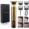 Hair Clippers for Mens Zero Gapped Cordless Hair Trimmer T-Blade Trimmer Professional Haircut & Grooming Kit Rechargeable Edgers Clippers Hair Trimmer Shaver Cutting Kit with LCD Display (Led-Tower) view 1