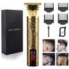 Hair Clippers for Mens Zero Gapped Cordless Hair Trimmer T-Blade Trimmer Professional Haircut & Grooming Kit Rechargeable Edgers Clippers Hair Trimmer Shaver Cutting Kit with LCD Display (Led-NS) view 1