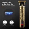 Hair Clippers for Mens Zero Gapped Cordless Hair Trimmer T-Blade Trimmer Professional Haircut & Grooming Kit Rechargeable Edgers Clippers Hair Trimmer Shaver Cutting Kit with LCD Display (Led-NS) view 2