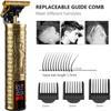 Hair Clippers for Mens Zero Gapped Cordless Hair Trimmer T-Blade Trimmer Professional Haircut & Grooming Kit Rechargeable Edgers Clippers Hair Trimmer Shaver Cutting Kit with LCD Display (Led-NS) view 4