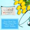 Kajaia 30 Pieces Christmas Nurse Gifts for Women Nurse Pouch for Work Supplies Makeup Bags Nursing Gifts for Women Cosmetic Bag with Zipper Nursing Travel Toiletry Bag Survival Kit(Beige) view 4
