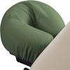 Velosso Luxurious 100% Egyptian Cotton, 3-Piece Massage Table Sheet Set - Facial Bed Cover - Includes Flat and Fitted Sheets with Face Cradle Cover - Moss view 3