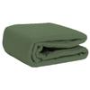 Velosso Luxurious 100% Egyptian Cotton, 3-Piece Massage Table Sheet Set - Facial Bed Cover - Includes Flat and Fitted Sheets with Face Cradle Cover - Moss view 4
