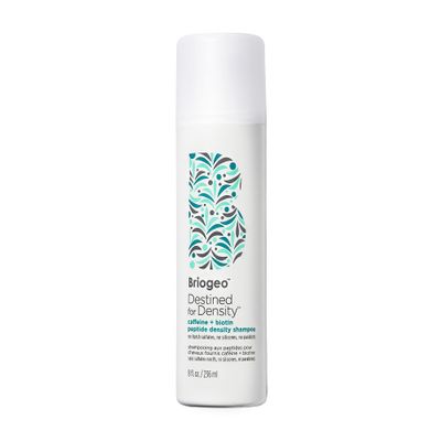 Briogeo Destined For Density Caffeine + Biotin Peptide Density Shampoo, Increases Hair Thickness and Volume for Fine or Thinning Hair, Vegan, Cruelty-Free, 8 fl oz