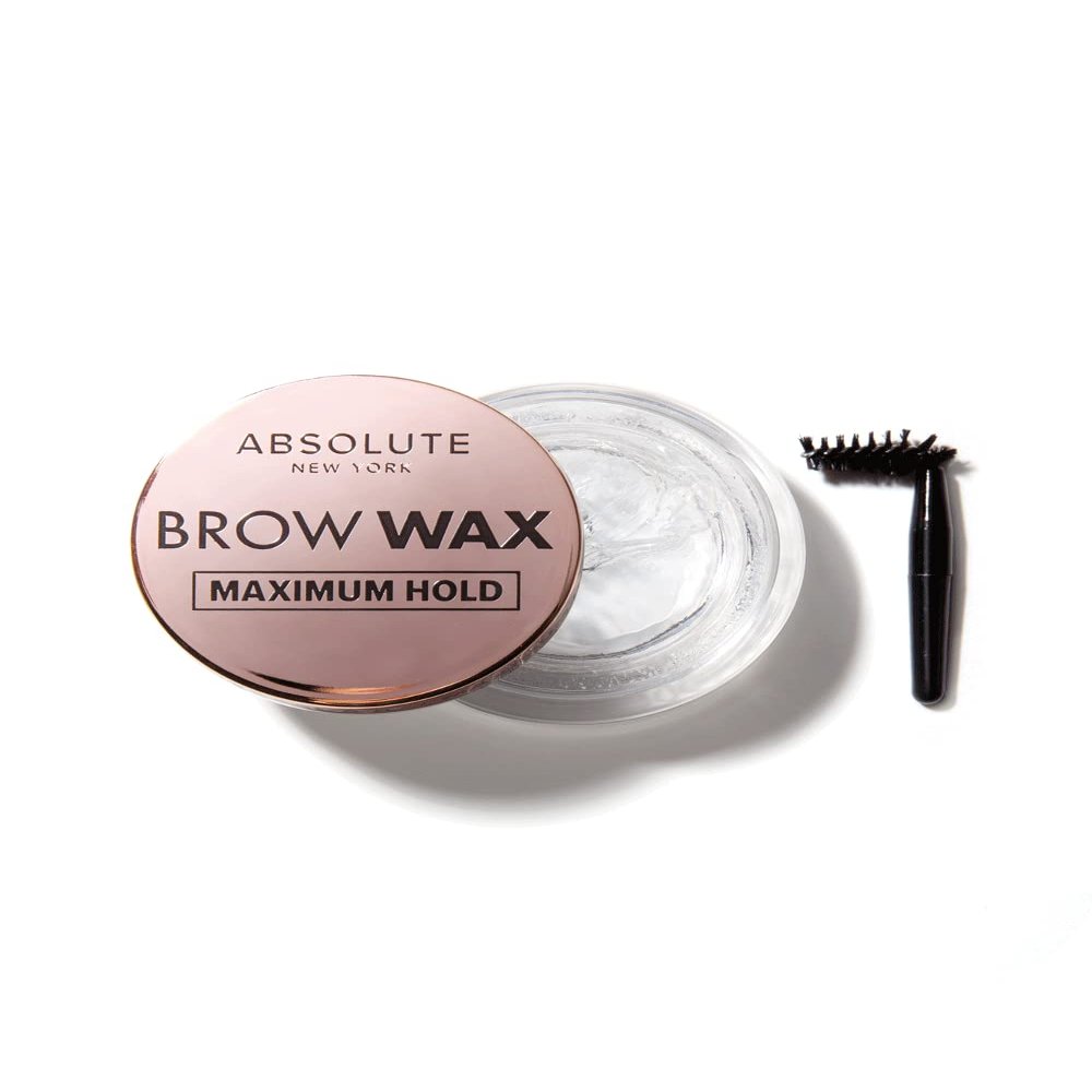 Absolute New York Waterproof Eyebrow Gel for Tinting and Volumizing Eyebrows (MEBG04 Brow Wax)