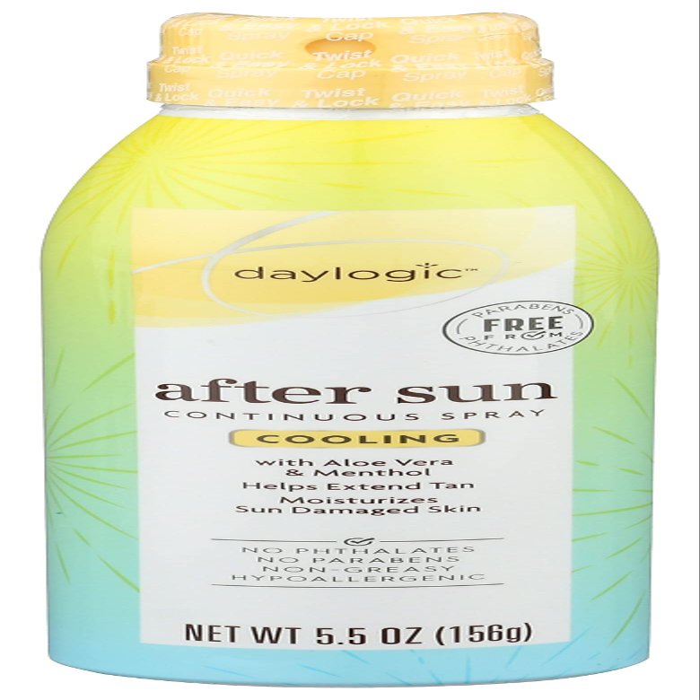 Daylogic, After Sun Continuous Spray Cooling, 5.5 Ounce