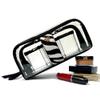 PurseN Clear Bombshell Makeup Case (Zebra) view 2