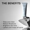 Kaizen Seven Face Wash for Men | Made in Japan | Premium Rich & Refreshing Lather with Moroccan Clay, Licorice Root, Konbu from Hokkaido Japan view 4