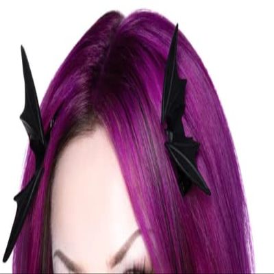 Killstar Night Creature Hair Clip Black Bat Fashion Accessory Punk