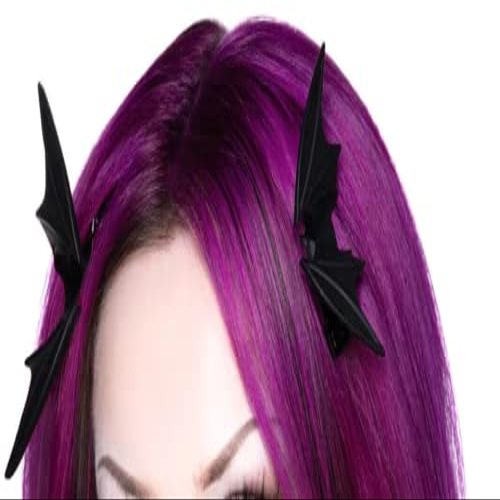 Killstar Night Creature Hair Clip Black Bat Fashion Accessory Punk