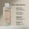 EVER Beauty Water Micellar Cleaning Water & Eye Makeup Remover  Rose Water, Lactic Acid & Pro/Prebiotics Cleanser for Sensitive Skin, Removes Waterproof Makeup, Tones & Hydrates - 5.9 fl oz view 4