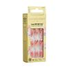 KISS LoveShackFancy x imPRESS Press-On Manicure Limited Edition, Style "Citrus Candy" Medium Almond Pink Press-On Nails, Includes Prep Pad, Mini Nail File, Cuticle Stick, & 30 Fake Nails view 2