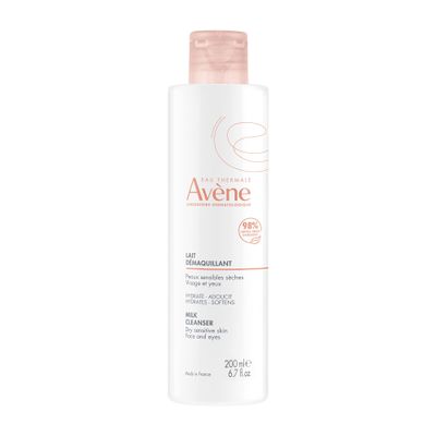Avne Gentle Milk Cleanser - Moisturizing, No-Rinse, Soap-Free Cleansing Lotion for Dry, Sensitive Skin - 6.7 Fl Oz