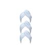 Microfiber Hair Towel Wrap (Pack of 3)  Super Absorbent Anti Frizz Fast Drying Hair Turban for Curly Long Thick Hair Womens Quick Dry Bath & Head Cap with Button 10 x 26 Hair Plopping Towel (Blue) view 1