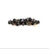 Faship Gorgeous Black Premium Rhinestone Crystal Floral Small Hair Barrette Clip view 1