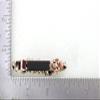 Faship Gorgeous Black Premium Rhinestone Crystal Floral Small Hair Barrette Clip view 4