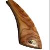 Globalwoods Olivewood Straight Shaving Razor Scales Handles Restore Straight Razors Mounting Handles view 1