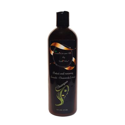 Paradise for your skin by Saski Wax Avocado Chamomille Shampoo (Sulfate free)
