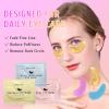 PEAUAMIE Under Eye Patches Gold and Hyaluronic Acid for puffy eyes,Rose Eye Masks for Dark Circles and Puffiness skin care Smooth Wrinkles products 30 Pairs view 2