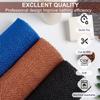 TUZIER African Net Sponge 3 Pieces African Exfoliating Net African Bath Sponge Scrubbing Rag Net African Wash Shower Long Net Body Scrubber view 2