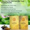 Metrol Mehndi / Henna(100gms)+Indigo(100gms) Powder Ayurvedic/ Herbal Hair and Beard Dye/Color Kit. 100% Pure and Natural; Chemical Free Hair and Beard Color/Dye; Covers Gray Hair, (single) view 4