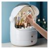 WIGSELBL Cosmetics Skincare Organizer Box,Dustproof Make up Organizers and Storage for Vanity with Lid and Drawers,Cosmetic Display Cases for Dresser, Countertop view 1