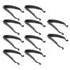 10PCS Black Banana Hair Clip, Hair Clip Clamp, Elegant Ponytail Holder Hair Accessories view 1
