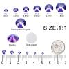 3792 Pcs Magma Crystal Flatback Rhinestones Set for Nail, Art, Crafts, Makeup, Tumblers Glitter Round with Tweezers and Picking Pen(SS6~SS20) view 2
