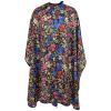 Pelocapa,Salon Cape for Women,Hair Cutting Cape with Snaps,Professional Large Barber Stylist Hairdresser Cape,Waterproof & Light Weight & Machine Washable- 63 56(Flowers) view 1