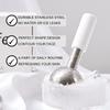 pfefe Ice Globes for Face & Eyes, Unbreakable Stainless Steel Cryo Sticks for Beauty Routines, Facials Cold Roller Cooling Globes for Puffiness, Wrinkles, Dark Circles, Headaches view 2