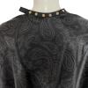 Pelocapa Barber Cape for Men, Haircut Cape with Snaps, Professional Salon Cutting Cape, Large Waterproof Hairdressing Cape Gown Apron for Hairstylist- 63 56(Black Pattern) view 2
