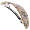 Camila Paris CP3297 French Hair Barrette Oval For Thick Curly Wavy Long Hair, Strong Hold Grip Hair Clips for Women, No Slip Rubberized Metal Clasp, Styling Girls Hair Accessories, Made in France view 1