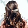 Camila Paris CP3297 French Hair Barrette Oval For Thick Curly Wavy Long Hair, Strong Hold Grip Hair Clips for Women, No Slip Rubberized Metal Clasp, Styling Girls Hair Accessories, Made in France view 2