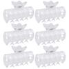6pcs Perm Clip Roller Jaw Clips Hot Curler Securing Clip Curler Jaw Clip Hot Roller Clip Hot Roller Securing Clamp Hot Roller Claw Clip Hot Curler Clamp Replacement Hot Curler Clip view 1