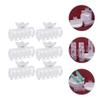 6pcs Perm Clip Roller Jaw Clips Hot Curler Securing Clip Curler Jaw Clip Hot Roller Clip Hot Roller Securing Clamp Hot Roller Claw Clip Hot Curler Clamp Replacement Hot Curler Clip view 4