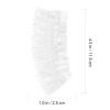 200Pcs Clear Disposable Ear Protectors Ear Covers Elastic Ear Cover Caps for Hair Dye Shower Bathing view 4