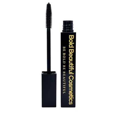Black Mascara Volumizing and Lengthening by Bold Beautiful Cosmetics Define and Amplify Your Lashes All Day