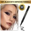 Bold Beautiful Cosmetics Liquid Eyeliner Pen Brush Tip Waterproof and Smudge Proof, Black 1 Count view 4
