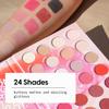 Kara Beauty MAGAZINE COLLECTION Volume - Blur The Lines Creative Beauty Palette 24 Bold Shades with Mattes Shimmers and Glitters High Pigment Eyeshadow Makeup Kit for Women Face Makeup Palettes view 2