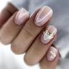 Dan's Nails Angel Peach Nude Rubber Base Gel Coat Set | Easy Soak Off System - UV/LED Lamp view 3