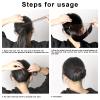 Hair Bun Nets Set with Elastic Edge and U-Shaped Pins for Buns - 20 Brown Mesh Invisible Ballet Nets for Girls and Women view 3