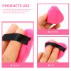 Mobestech Women's Makeup Loose Powder Puff Heart Shape Makeup Applicators Cosmetics Ideal for Natural Look view 2