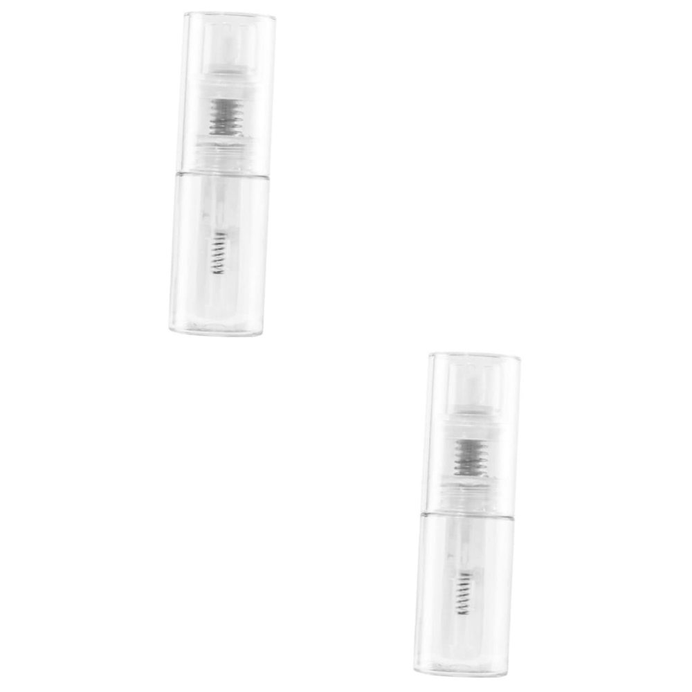 KALLORY Powder Lotion 2pcs Portable for Powder Outdoor Spray Talcum Bottle Dispenser Cream Holder Cosmetic Body Bottleml Jar Face Containers Power Sub Makeup Travel Travel Container
