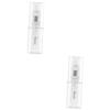 KALLORY Powder Lotion 2pcs Portable for Powder Outdoor Spray Talcum Bottle Dispenser Cream Holder Cosmetic Body Bottleml Jar Face Containers Power Sub Makeup Travel Travel Container view 1