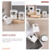 Mobestech 6pcs Airless Pump Jars for Lotion and Cream Travel-friendly Leakproof Containers for Skincare Moisturizers and Cosmetics view 2