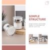 Mobestech 6pcs Airless Pump Jars for Lotion and Cream Travel-friendly Leakproof Containers for Skincare Moisturizers and Cosmetics view 3