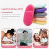 Mobestech Face Wash 6pcs Reusable Cleansing Pads for Makeup Removal and Facial Cleansing Random Color view 3