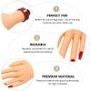 Mobestech Nail Art Display Hand Model Fake Hand for Beginners Practice Manicure Tool view 3